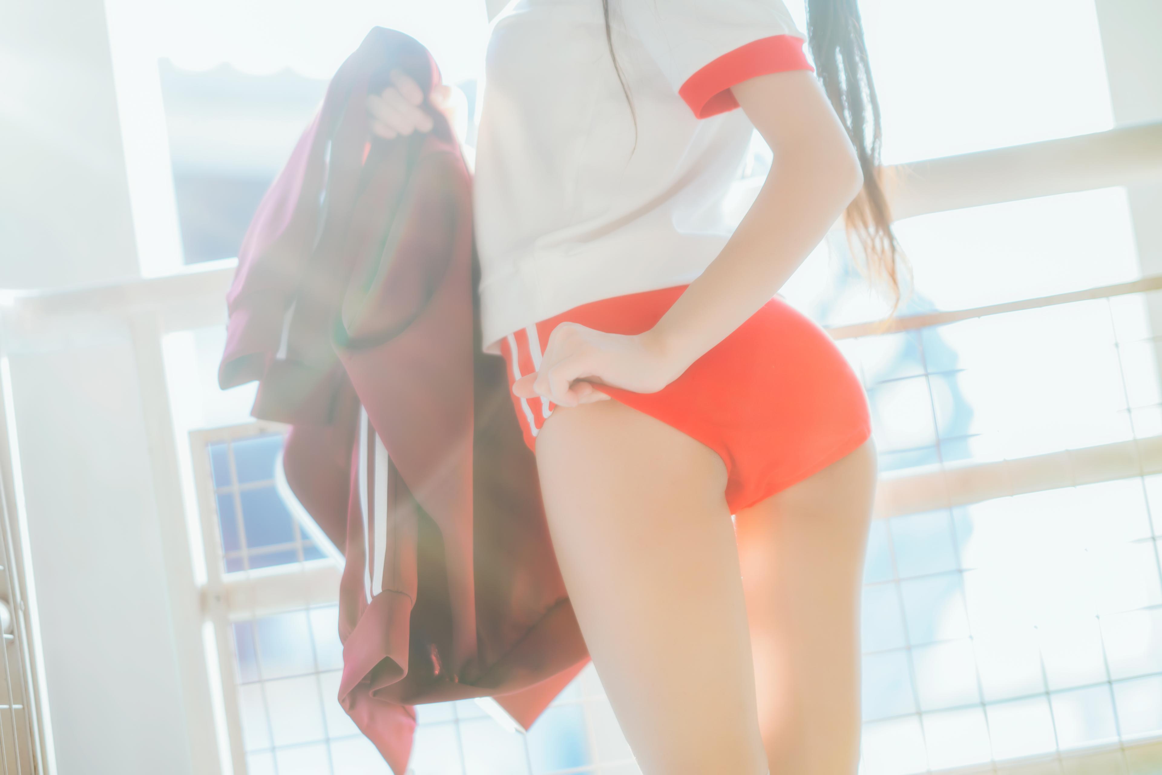 桜桃喵 NO.061 桜桃未熟2 红色体操服 35
