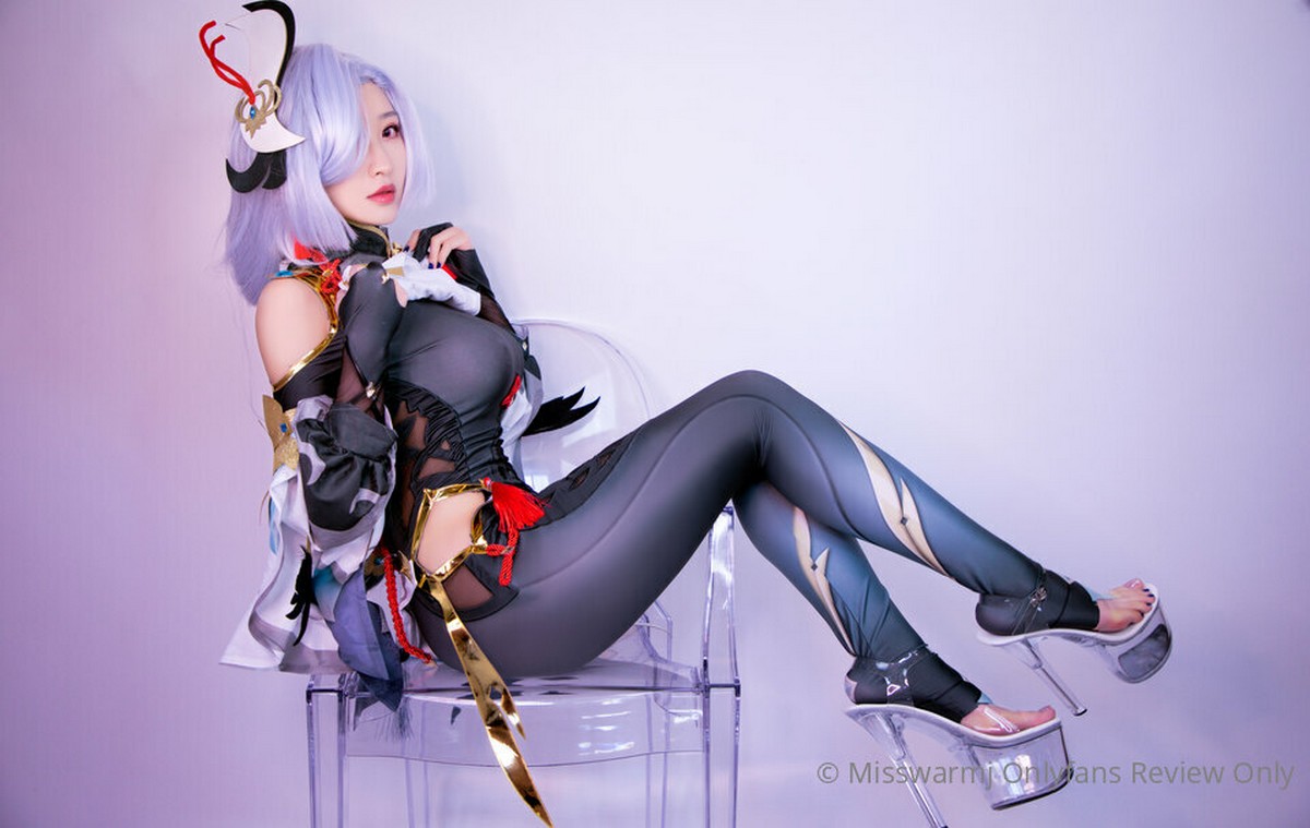 MissWarmJ Shenhe Cosplay Version 2 HD Set [38P-5.7M]插图7
