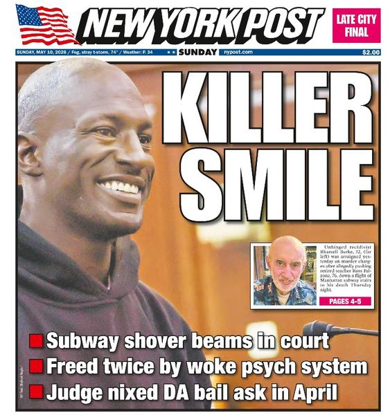 New York Post May 10.2026