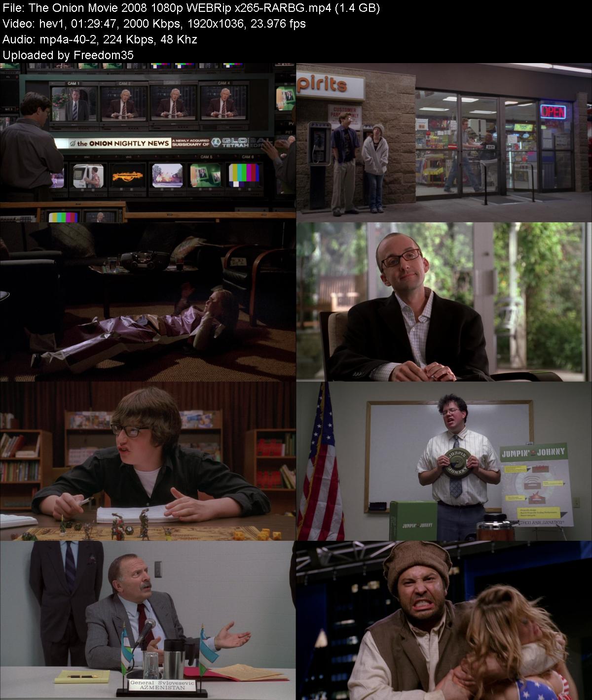 The Onion Movie 2008 1080p WEBRip x265RARBG HD (720p)