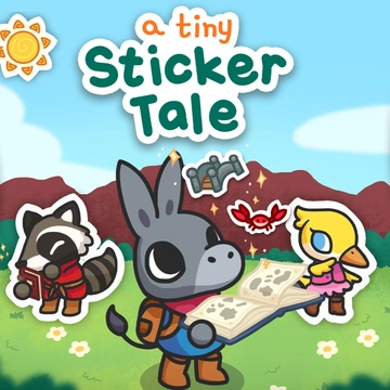 A Tiny Sticker Tale box art