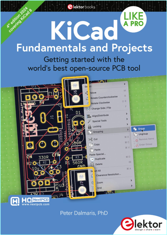 KiCad Like A Pro Fundamentals And Projects Getting Started With The World’s Best Open Source PCB Tool (Dalmaris, Peter;)