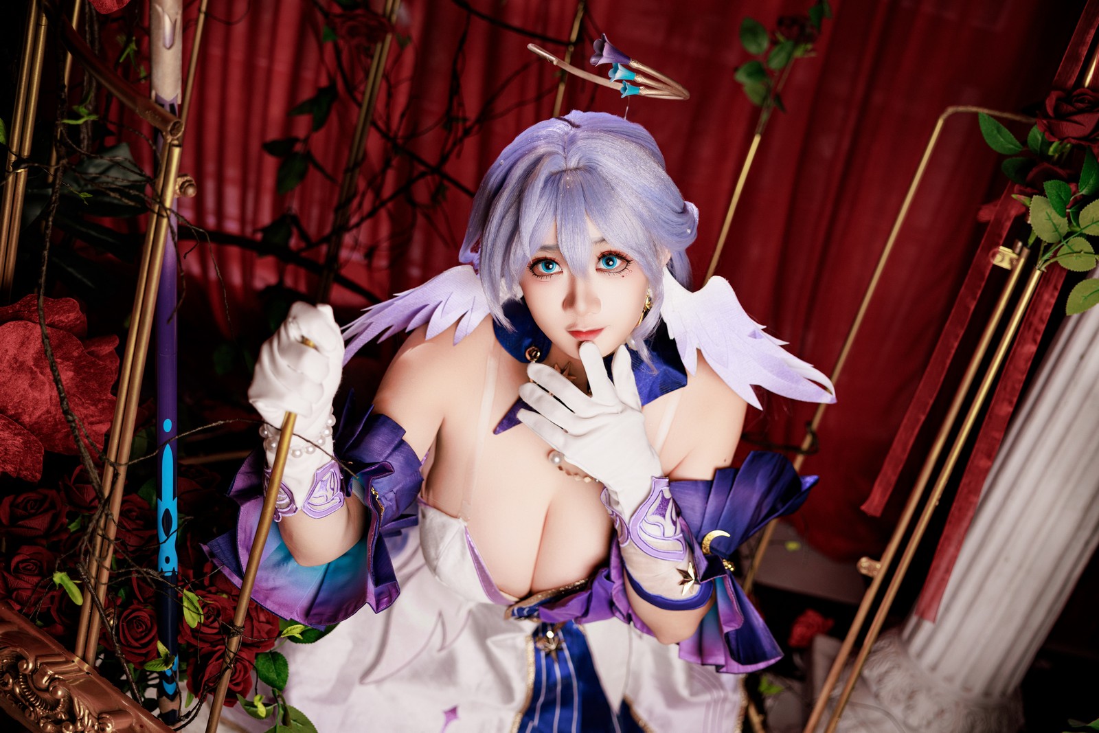 阿雪雪写真崩坏星穹铁道·知更鸟Cosplay图集（90P+1V / 1.04G）高清写真插图8