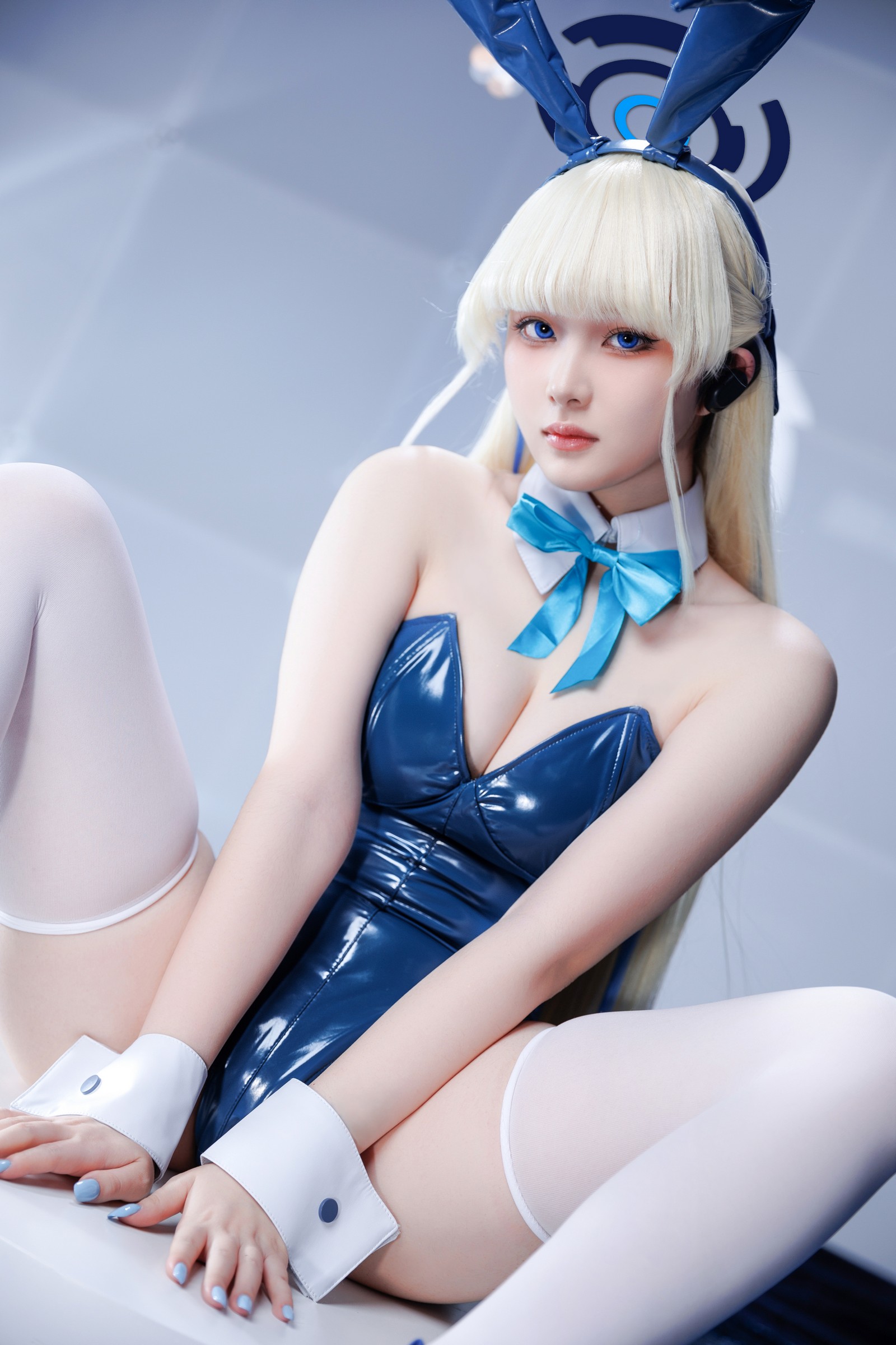 屿鱼 Yuyu Toki × 飛鳥馬トキ 蓝色兔女郎 Cosplay 写真集（45P｜522MB）插图9