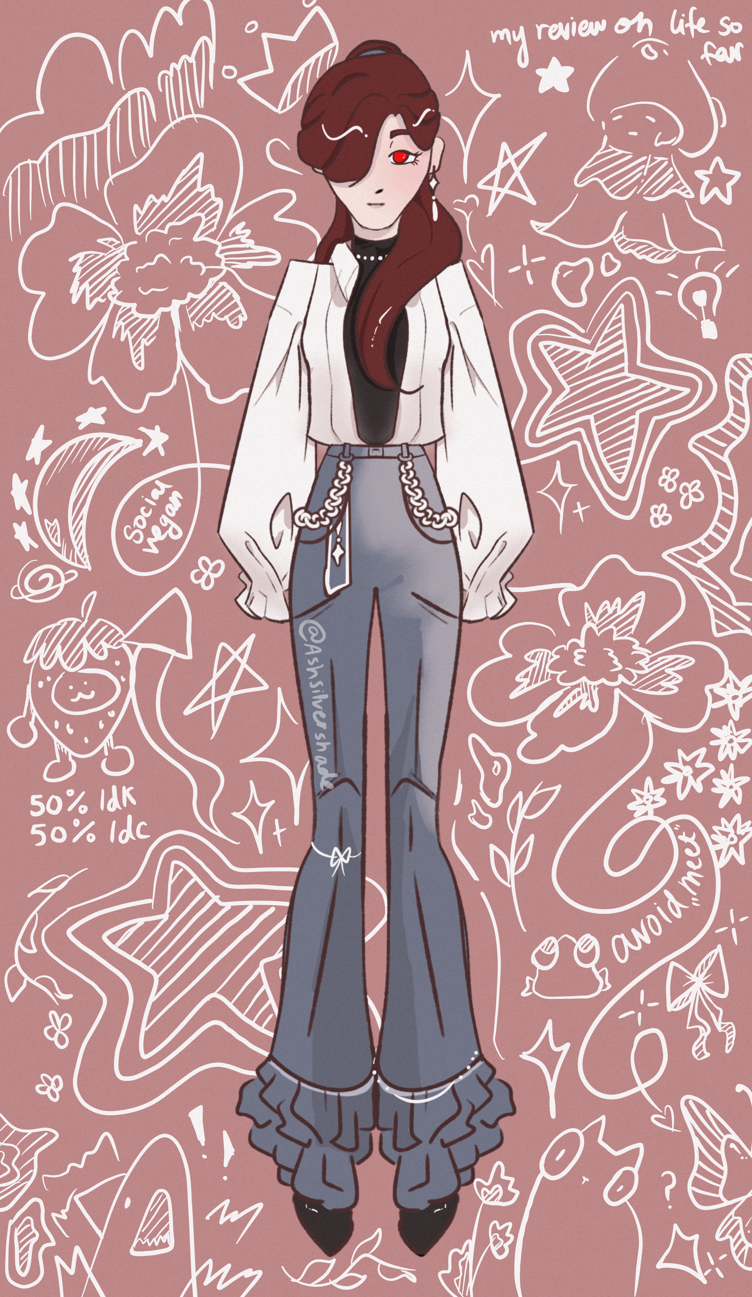 ✧PERSONA REF SHEET!!!✧ {Pop reel}