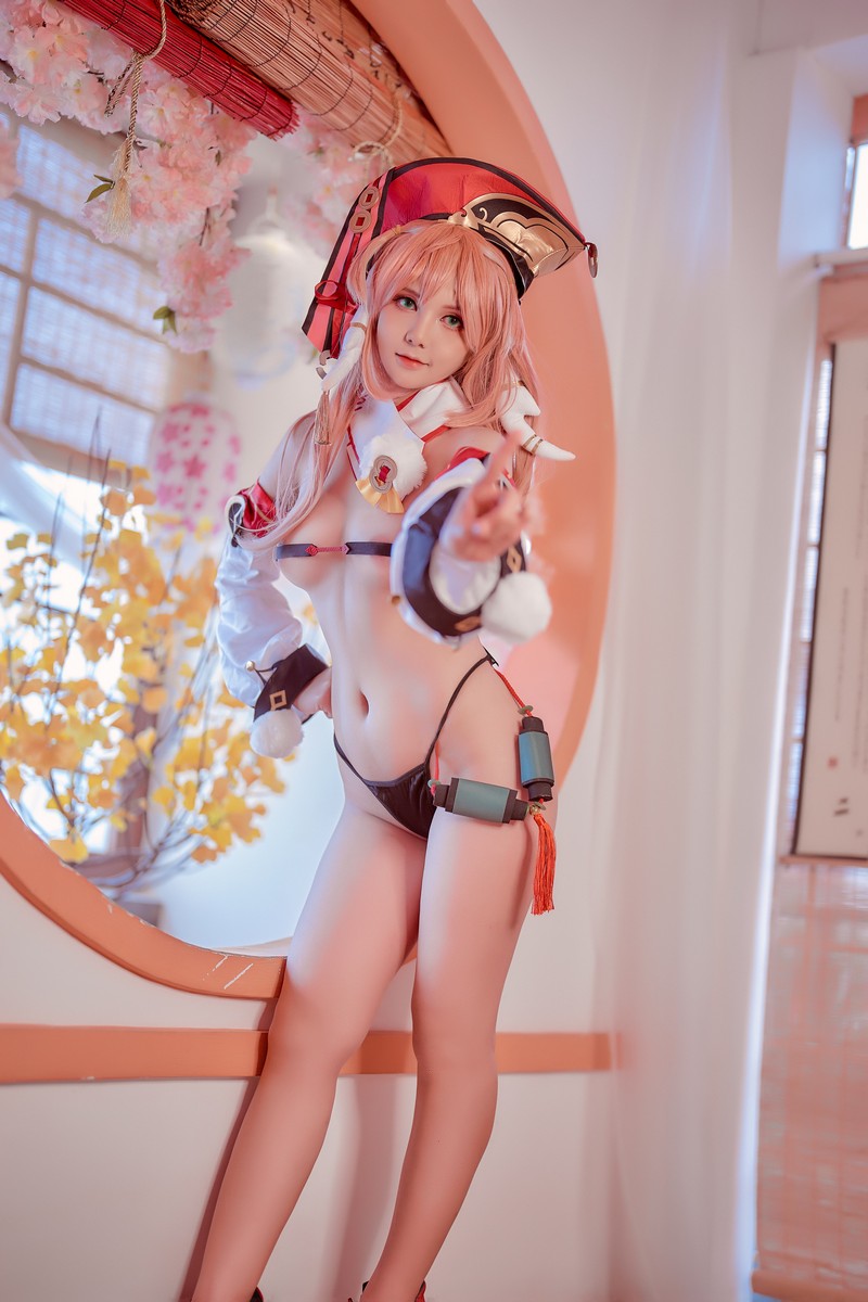 Joyce Lin2x Yanfei Cosplay Genshin Impact 高清图集 33P插图