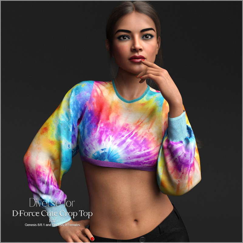 Diverse for Cute Crop Top