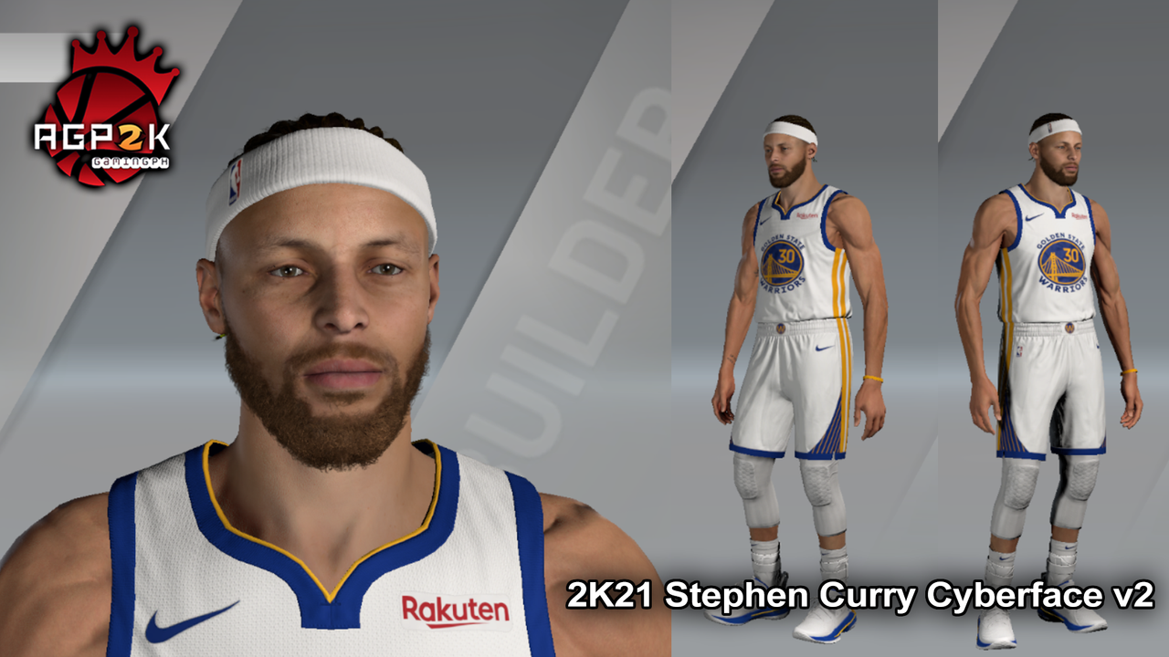 2K21 Stephen Curry 30 Cyberface v2