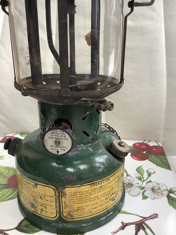 整備済み‼️☆Coleman 220C military lantern☆ US COLEMAN LANTERN - Military Classic Memorabilia