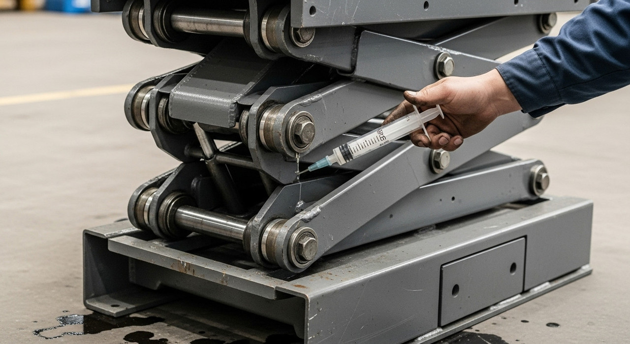 Как продлить срок службы гидравлических ножничных подъемников