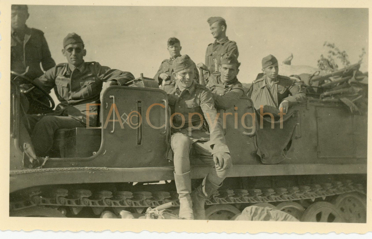 Russland Halbkette Kämpfe 14. Panzerdivision Foto