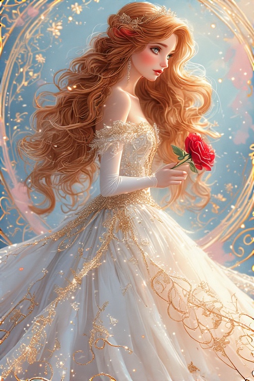 A-beautiful-Disney-style-princ-12