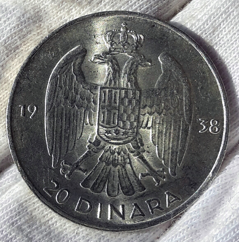 20 dinares Yugoslavia Pedro II 1938. 2020-06-18-18-49-25