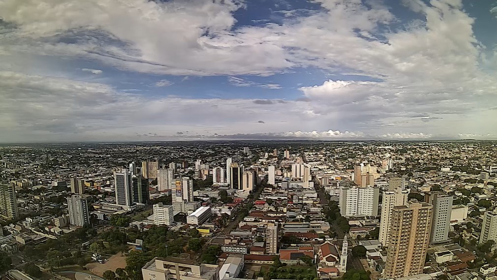 Campo Grande nesta manhã de terça-feira