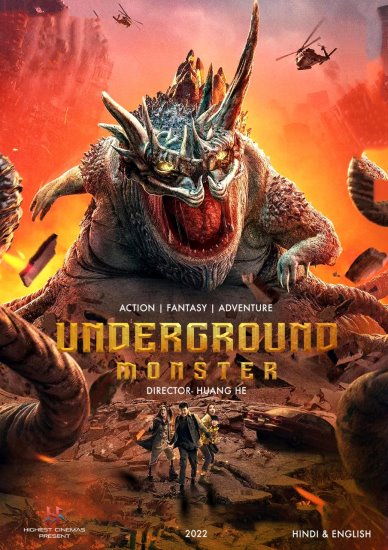 Potwór z głębin / Underground Monster (2022) PL.WEB-DL.XviD-GR4PE | Lektor PL