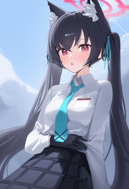 1girl, serika, blue archive, mikozin, NDGD, ohlia, {kobayashi ritz}, reoen, scen s-1904228591