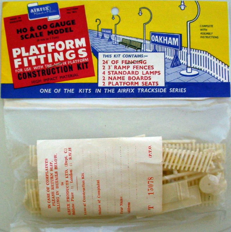 Airfix 76 Platform Fittings