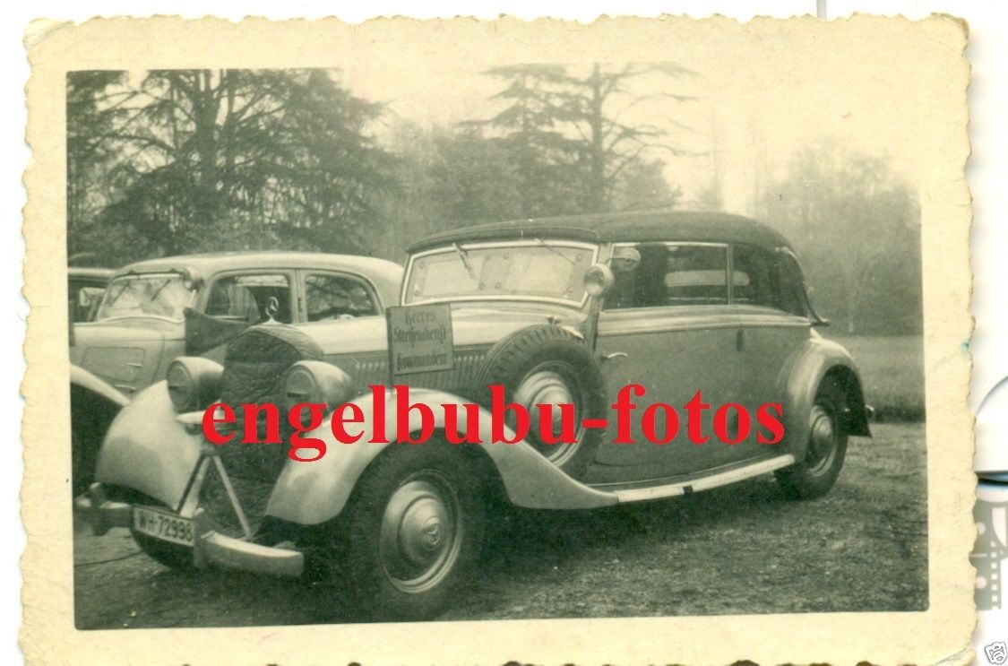 KÜBELWAGEN - Heeres-Streifendienst  Kommandeur -