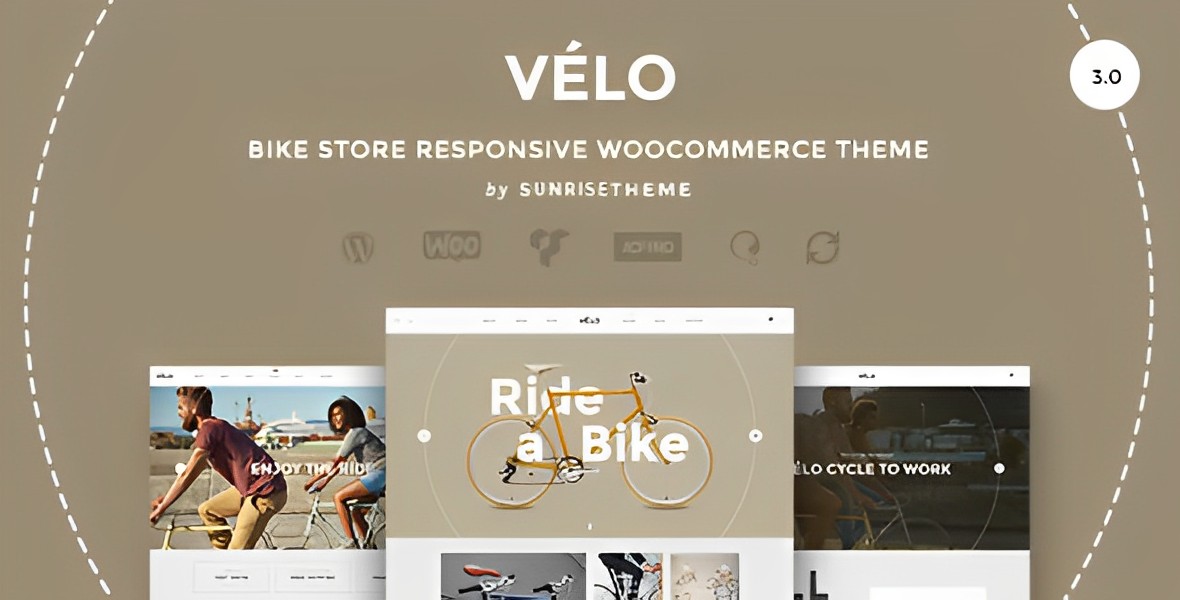 Velo – Bike Store Responsive Business Theme WordPress