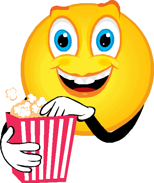 smilely popcorn