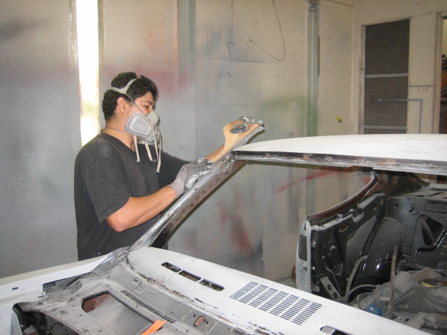 Undercoat removal, lead work 008