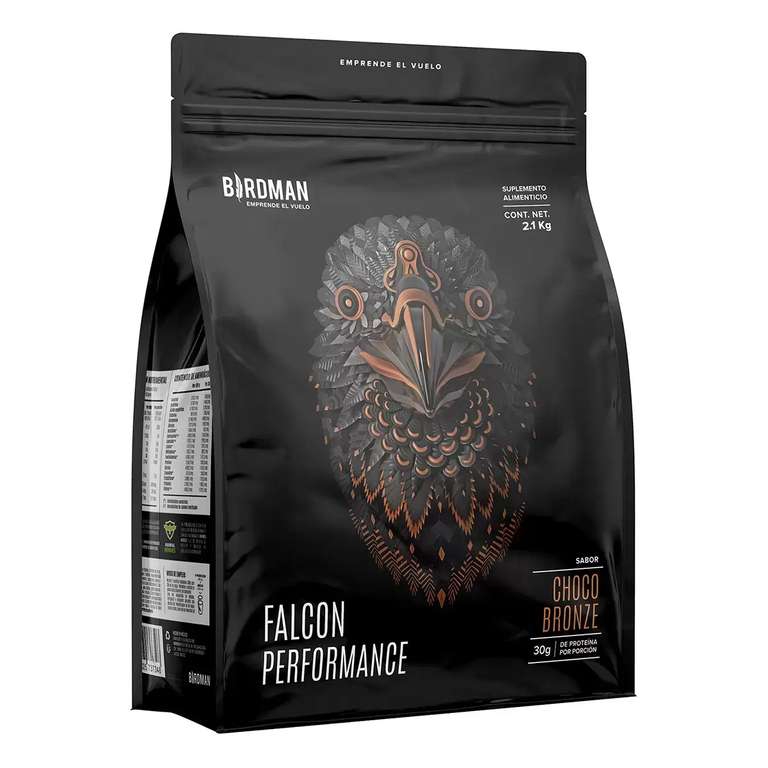 Birdman Falcon Performance Proteína Vegetal Sabor Chocolate 2.1 kg 
