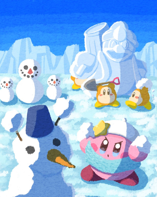 kirby-waddle-dee-and-king-dedede-kirby-a