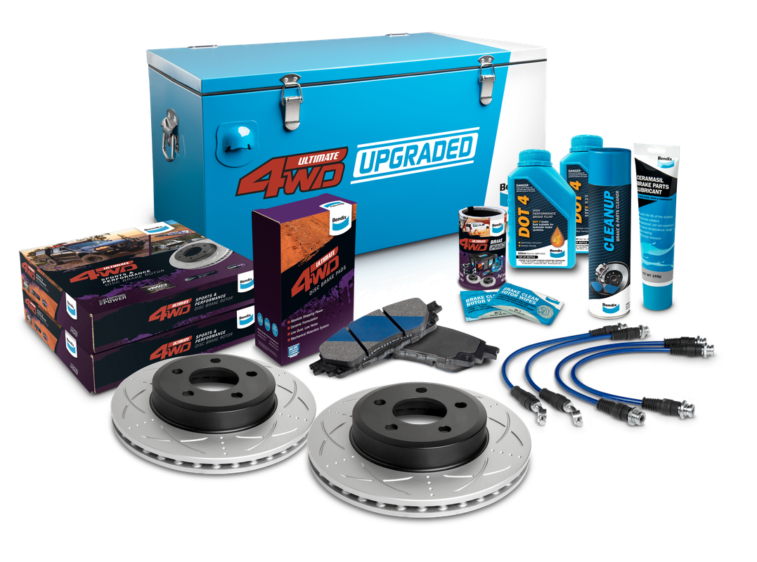 Ultimate 4WD Brake Upgrade Kit group shot_new tub