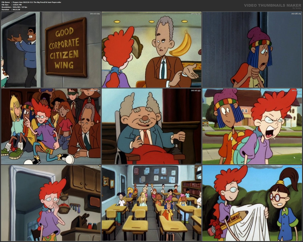 Pepper Ann S01E10-E11 The Big Pencil & Sani-Paper.mkv