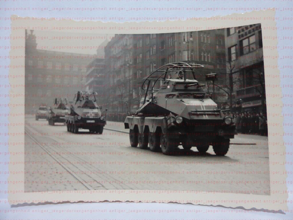 Foto 2WK PzRgt6 Abschiedsparade Prag 17.03.1939 