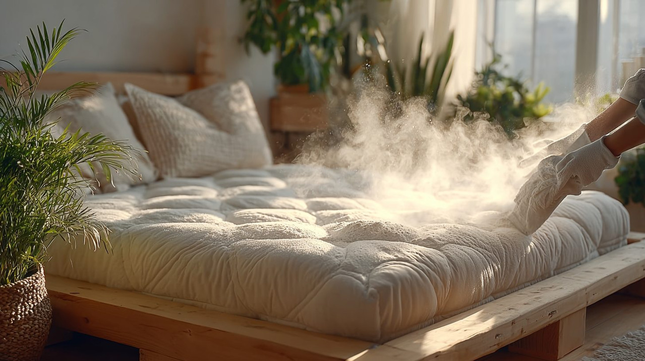 Удаление запахов с матраса с помощью соды и проветривания