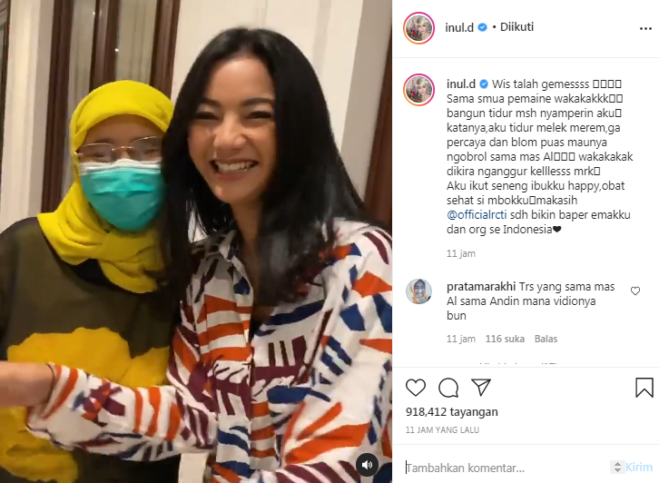 Ibunda Inul Daratista bertemu Glenca Chysara alias Elsa