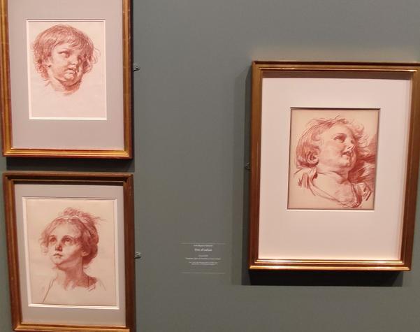Exposiciones dos días antes del robo en el Louvre. - París: Exposición Jacques-Louis David, Sargent, Greuze y Georges de la Tour (160)