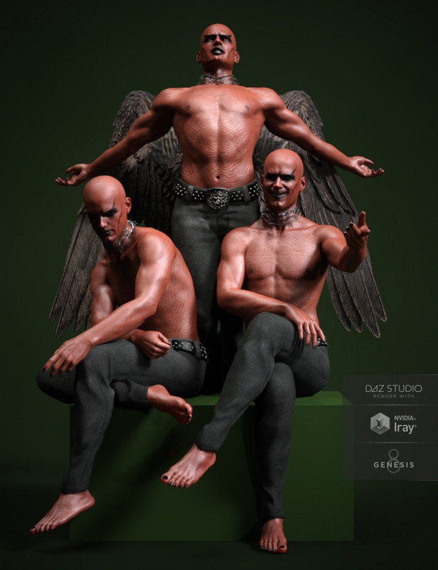 RealDevil Poses for Genesis 8 Male(s)