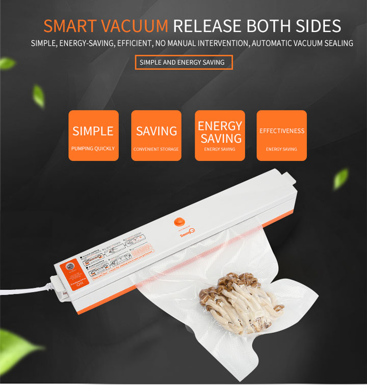 Vacuum seal bags Vacuum Sealer Packaging Machine Home Kitchen Vacuum Food  Sealer | eBay