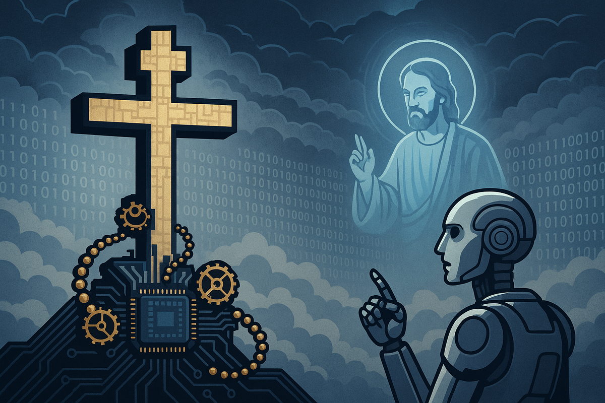 Deus na Nuvem: Quando a Fé Vira Código e o Sarcasmo Étnico Entra em Cena
