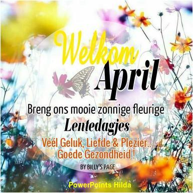 Welkom-April