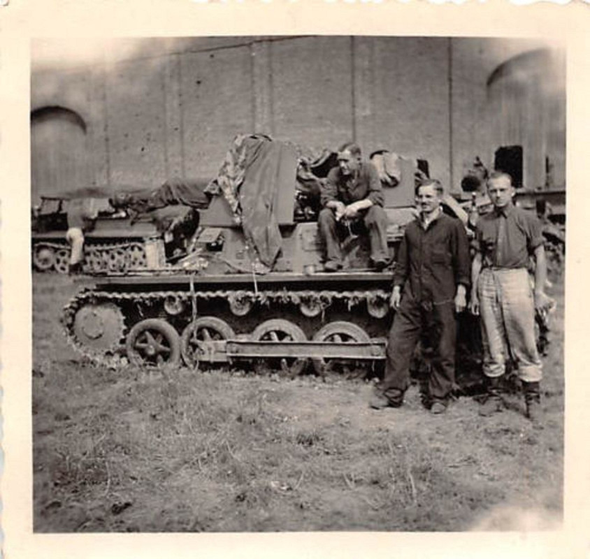 Rast Panzerjäger - Abteilung 616 Jagdpanzer I be