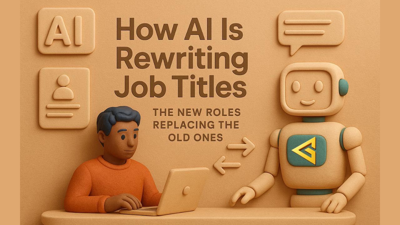 How AI Is Rewriting Job Titles: Old Roles That Are Evolving — and the New Ones Replacing Them