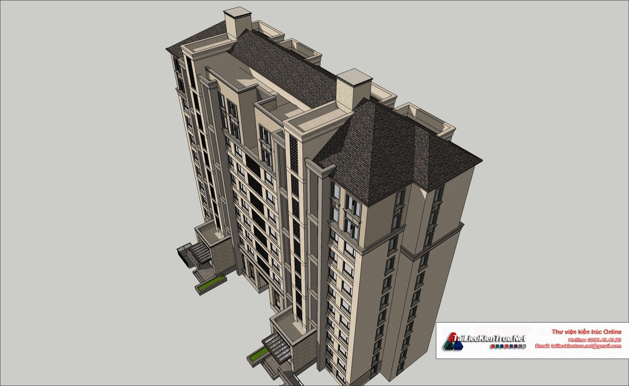 9-model-phoi-canh-3d-file-sketchup-biet-thu-lau-dai-phap-co68 (3