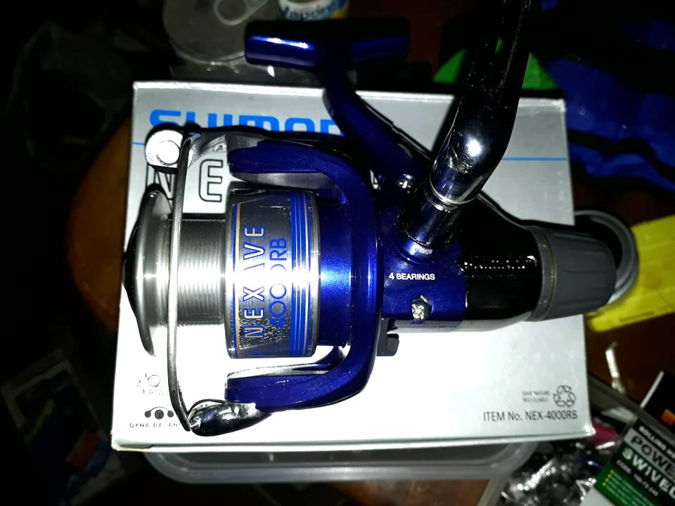 [VENDO NUOVO o SCAMBIO] Shimano Nexave 3 mt 60 gr con mulinello Nexave 4000 e altro Nexhave