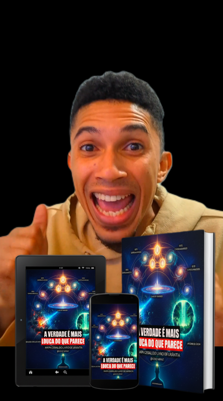 Imagem de uma pessoa na frente de um portal