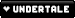 undertale black white