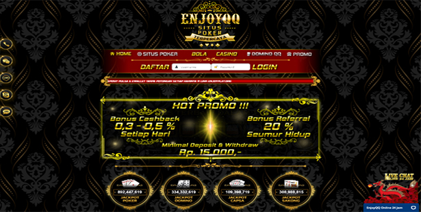 ENJOYQQ - SITUS POKER ONLINE TERBAIK DI INDONESIA