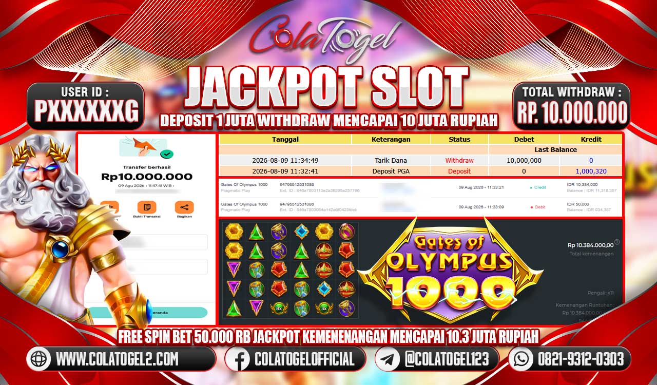 JACKPOT SLOT GACORR!!