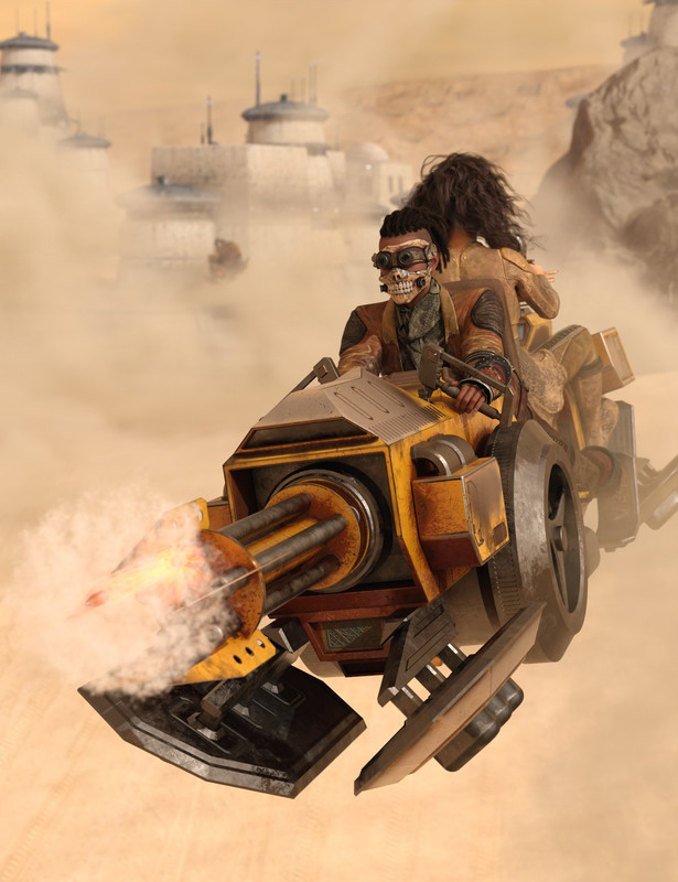 Dystopia for Utopian Hoverbike 2 Way Venom
