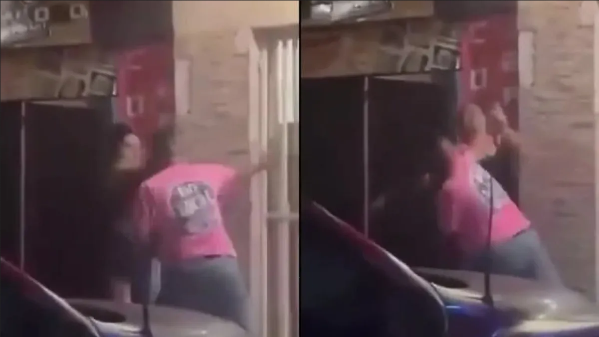 Policía de Chiapas golpea brutalmente a su esposa en la calle: Video causa indignación