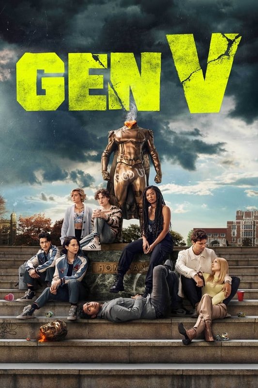  Gen V (2023) 480p HEVC HDRip S01 Complete [Dual Audio] [Hindi or English] x265 ESubs [100MB] Full Movie Download