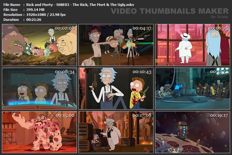 Rick and Morty S08E03 The Rick The Mort The Ugly mkv