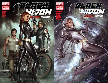 Black Widow - Deadly Origin #1-4 (2010) Complete